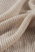 Zipper V-Neck Dropped Sleeve Hooded Solid Sweater